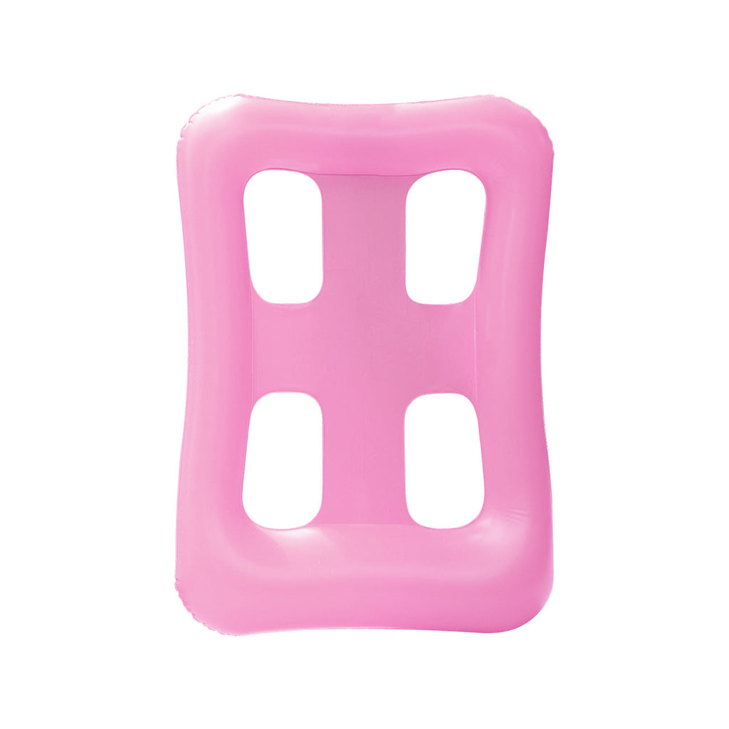 Tumbona hinchable para mujer con reposacabezas ergonómico