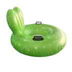 Tumbona hinchable unisex con respaldo confortable