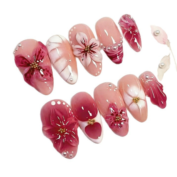 Uñas de gel artísticas