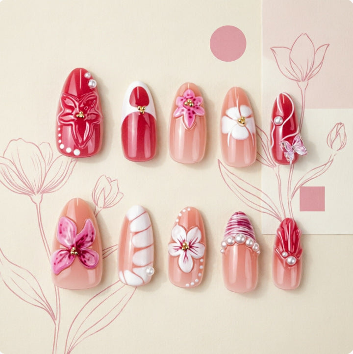 Uñas de gel artísticas
