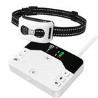 Valla invisible inalámbrica para perros y collar de adiestramiento - IP65 resistente al agua - Alcance de 300 m - Recarg