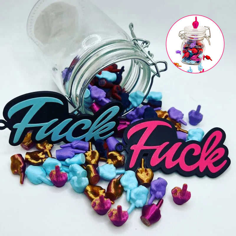 Vaso con dedos corazón