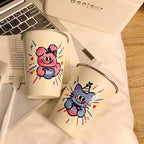 Vaso creativo con divertido motivo de gato