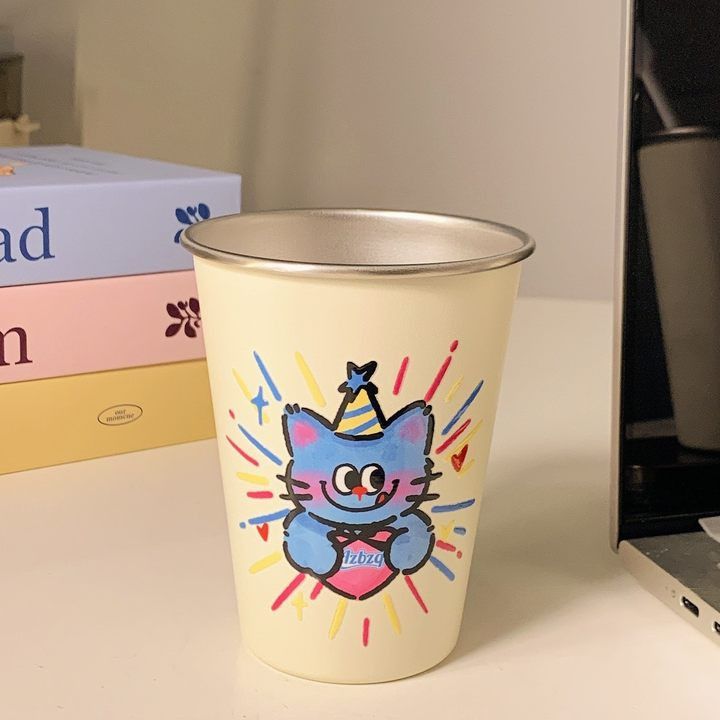 Vaso creativo con divertido motivo de gato