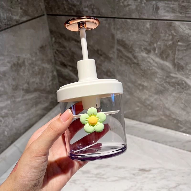 Vaso decorativo con diseño de flor