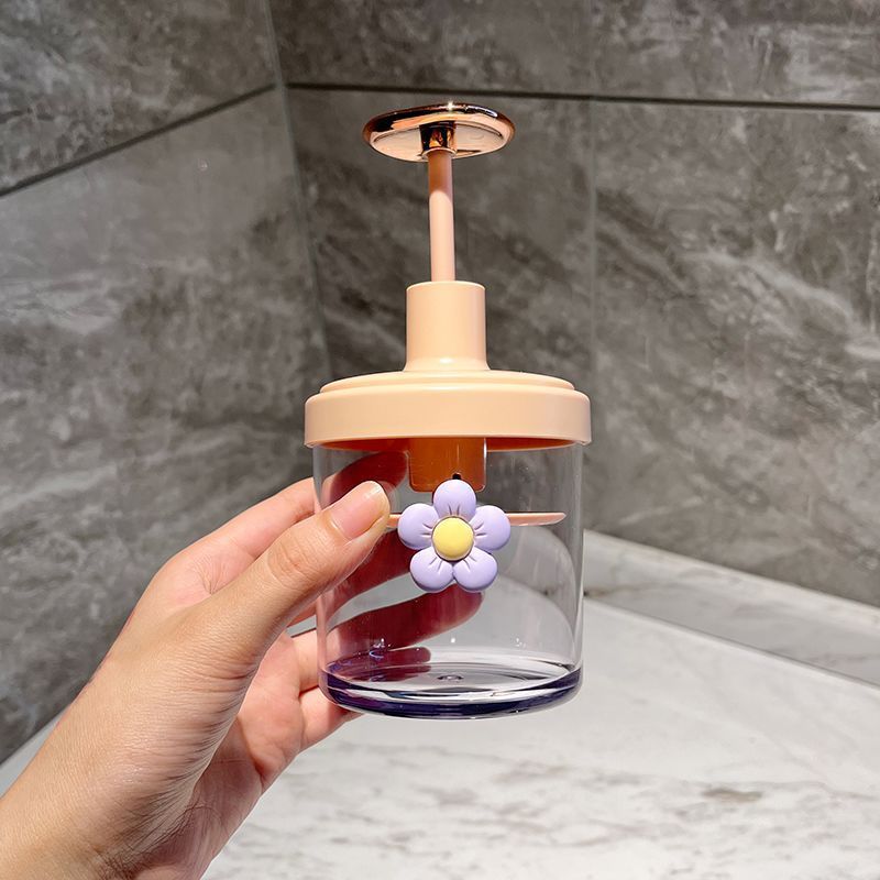 Vaso decorativo con diseño de flor