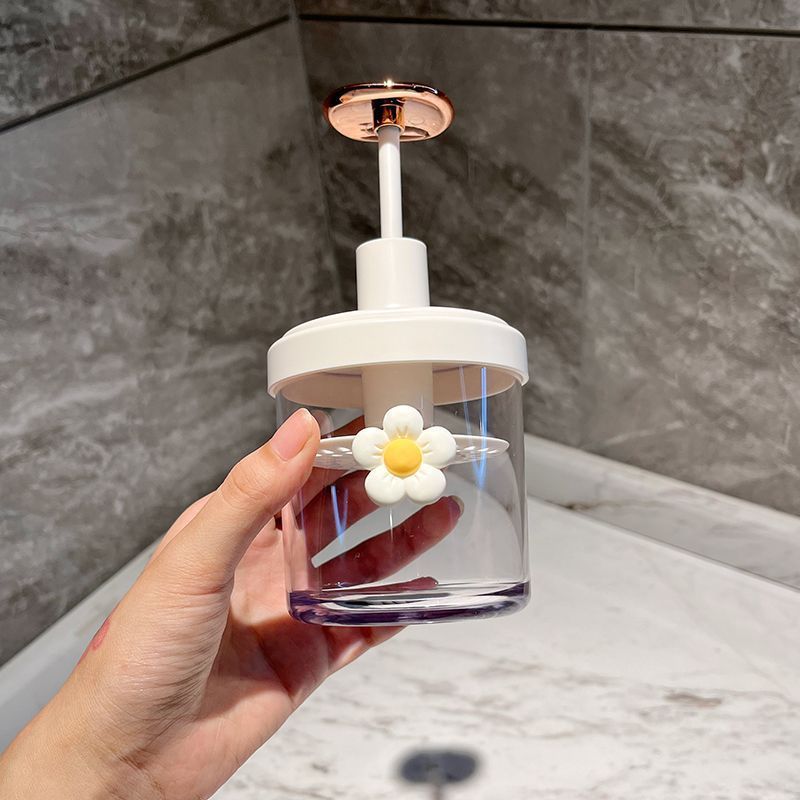 Vaso decorativo con diseño de flor