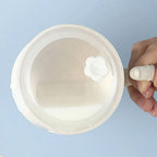 Vaso infantil con pajita y diseño de elefante