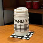 Vaso térmico con diseño de animales divertidos para mujer