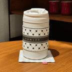 Vaso térmico con diseño de animales divertidos para mujer