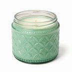ORNISHOP Mint Refresh Soy Candle en tarro verde menta con relieve
