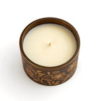 Vela de soja Patchouli Dream de ORNISHOP en tarro bronce