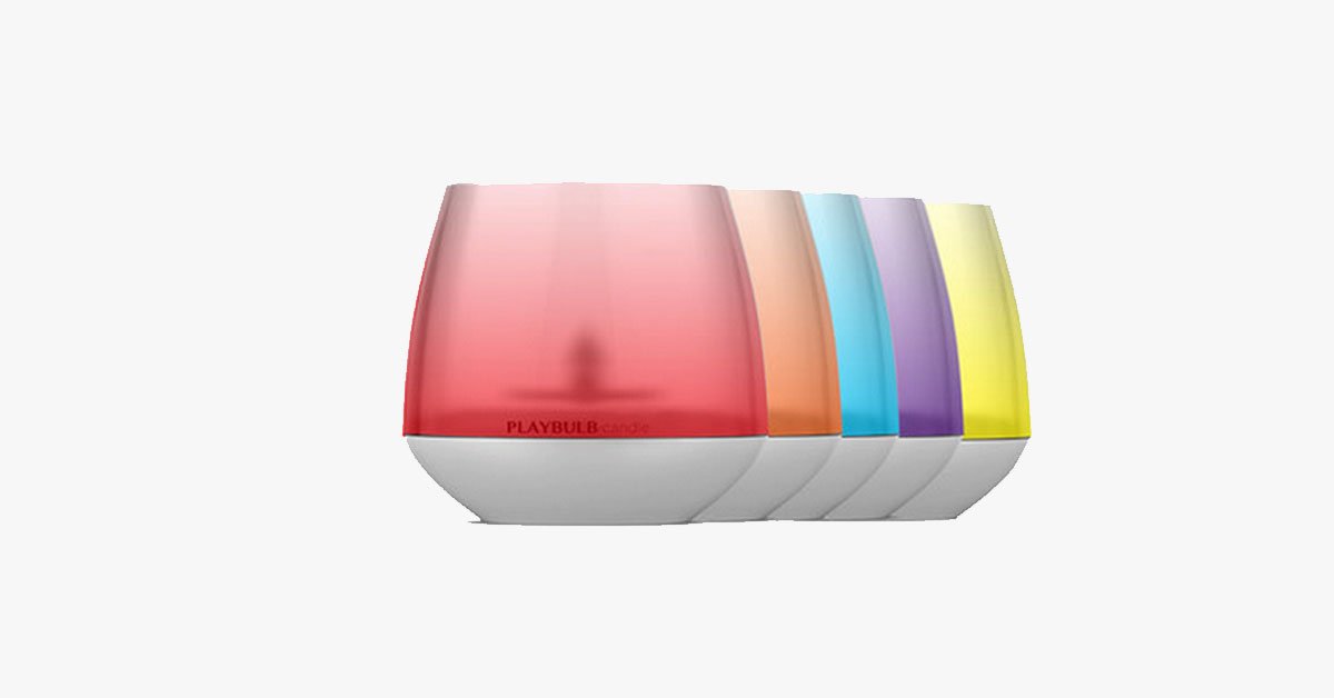 Vela LED con Bluetooth y control por app