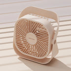 Ventilador industrial circular de techo unisex con asa giratoria de transporte