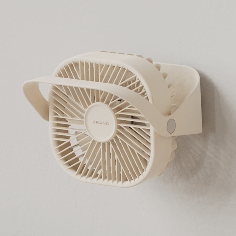 Ventilador industrial circular de techo unisex con asa giratoria de transporte