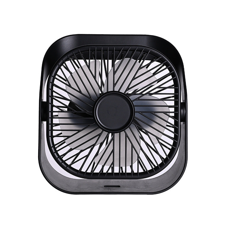 Ventilador industrial circular de techo unisex con asa giratoria de transporte