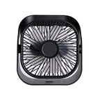 Ventilador industrial circular de techo unisex con asa giratoria de transporte