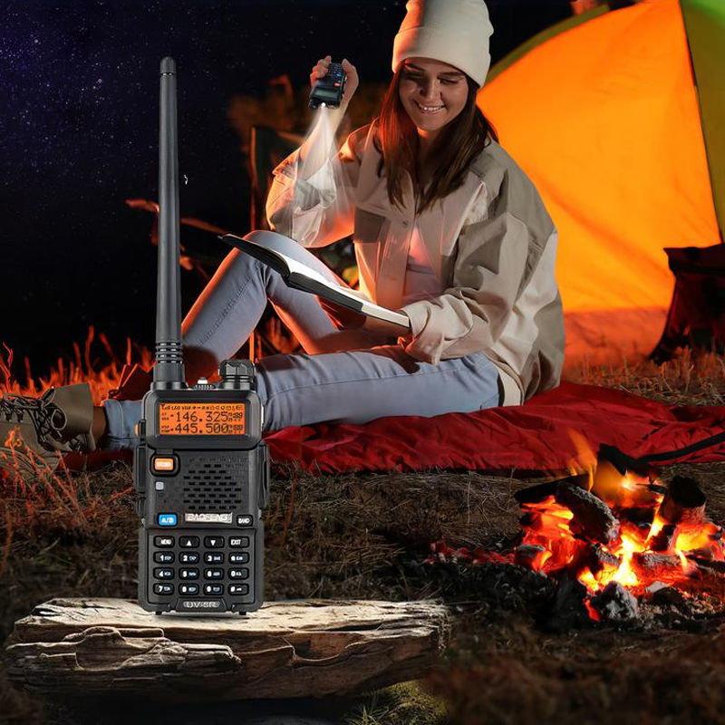 Walkie talkie de largo alcance con 128 canales
