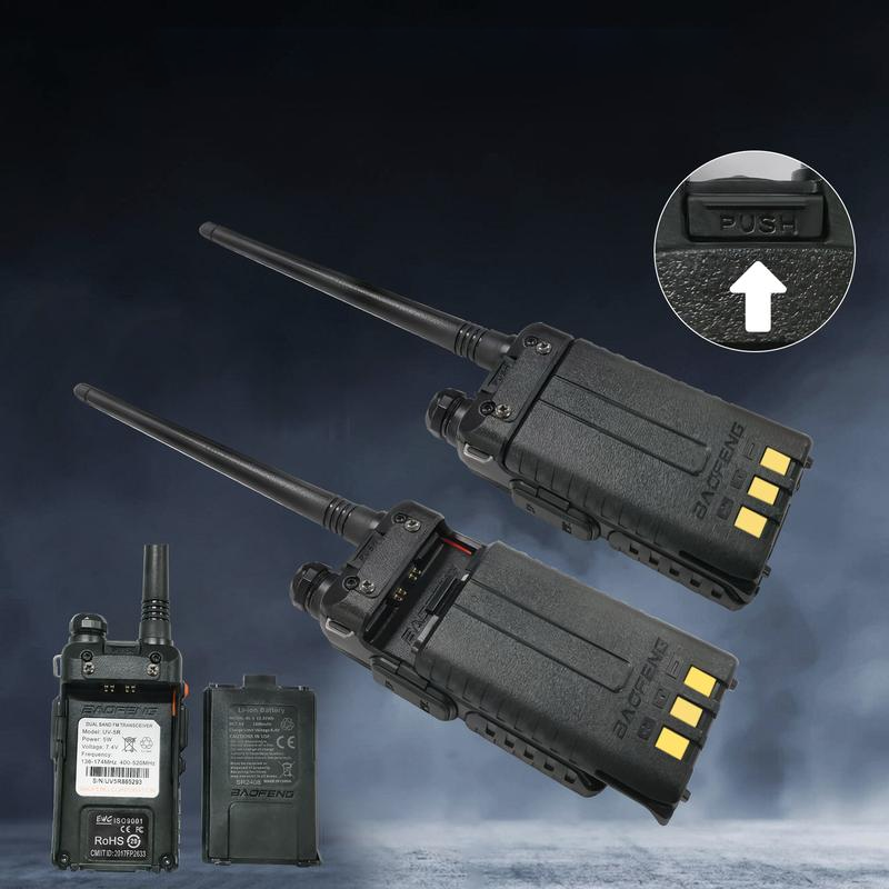 Walkie talkie de largo alcance con 128 canales