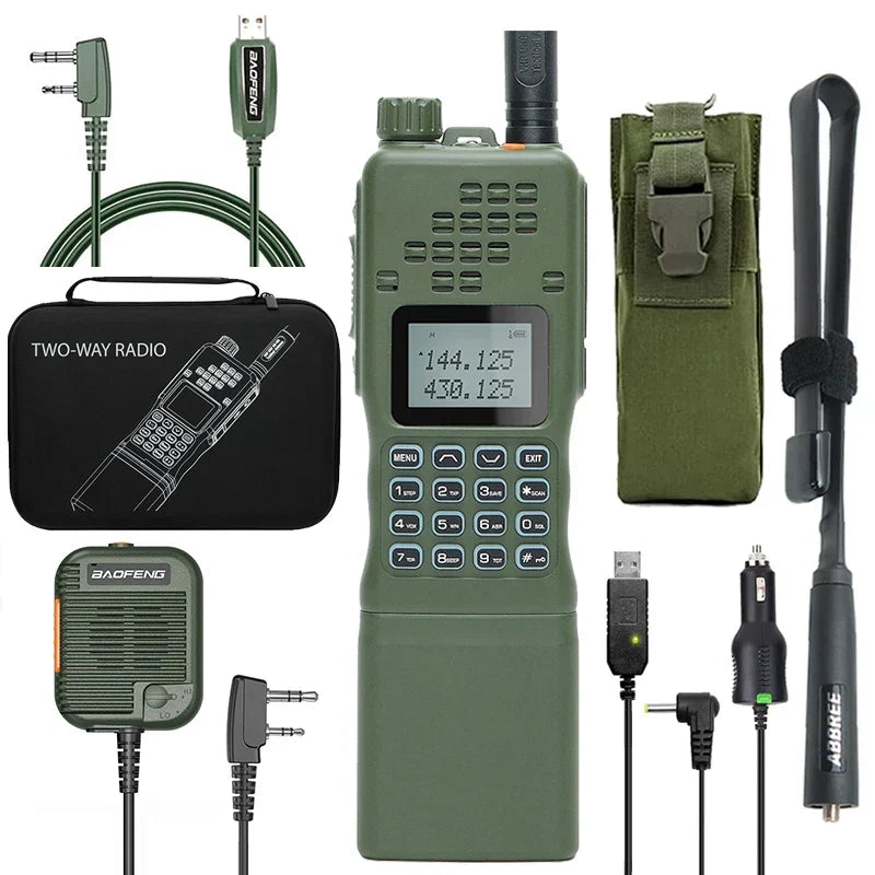Walkie talkie dual-band CommGuard de largo alcance