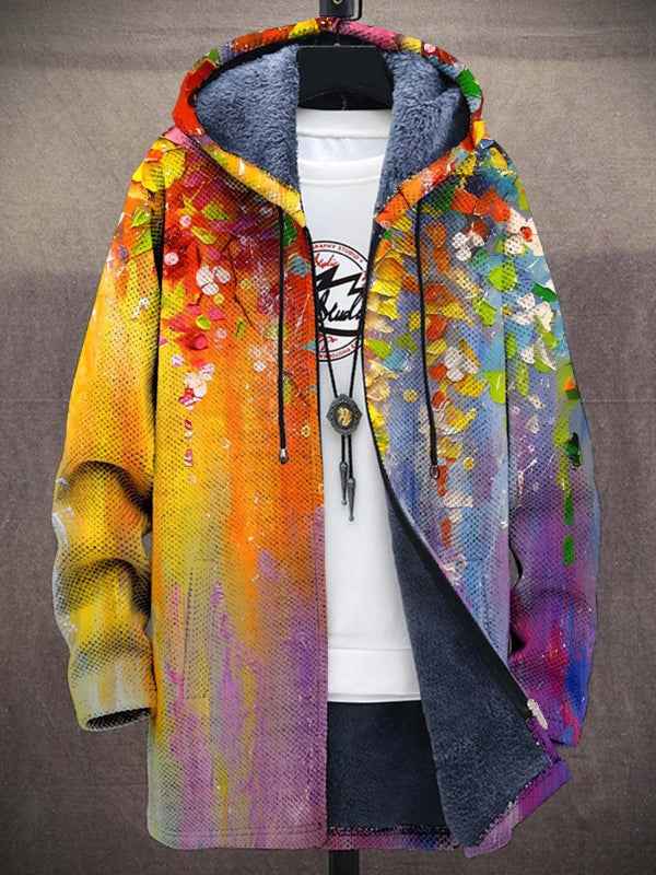 Zahara | Elegante chaqueta de punto para mujer con diseño artístico - Cárdigan de lujo con patrón artístico y tacto suav