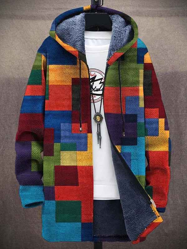 Zahara | Elegante chaqueta de punto para mujer con diseño artístico - Cárdigan de lujo con patrón artístico y tacto suav