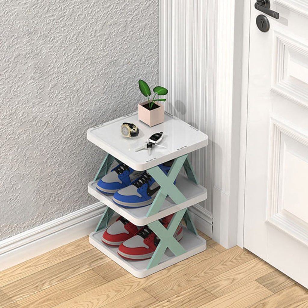 Zapatero modular apilable de varios niveles