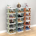 Zapatero modular apilable de varios niveles