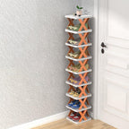 Zapatero modular apilable de varios niveles