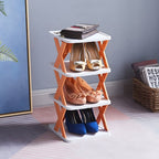 Zapatero plegable multifuncional SpaceSaver