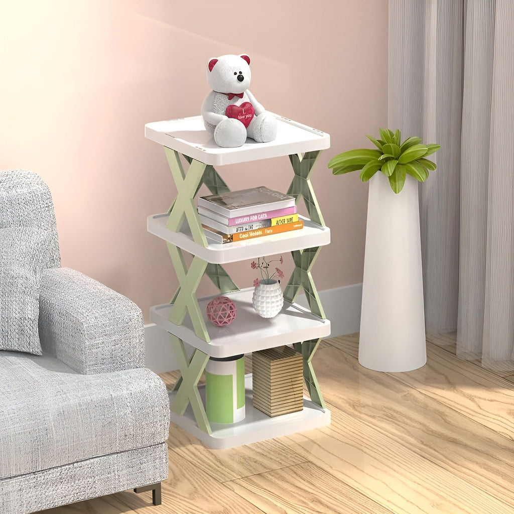 Zapatero plegable multifuncional SpaceSaver
