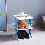 Zapatero plegable multifuncional SpaceSaver