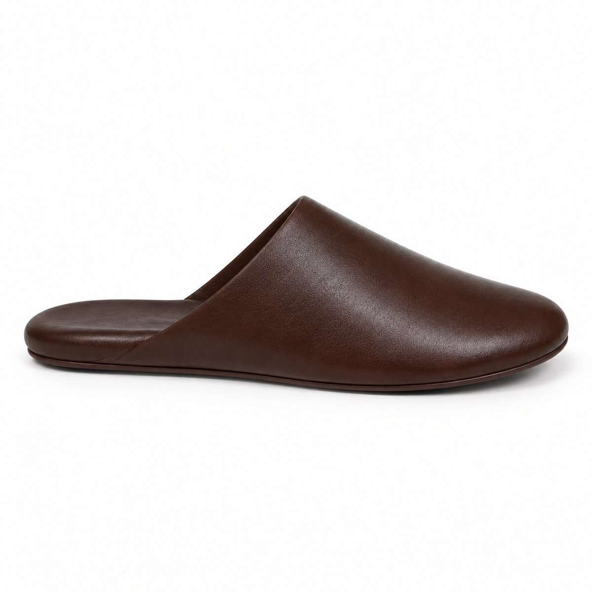 Zapatillas de estar por casa marrones para hombre con suela firme