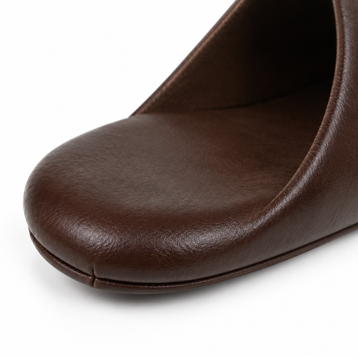 Zapatillas de estar por casa marrones para hombre con suela firme