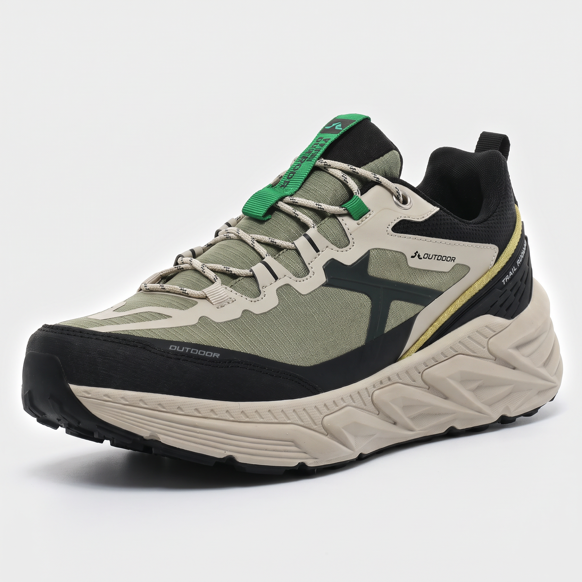 Zapatillas de trail para hombre - Zapatillas de running acolchadas para caminar y senderismo