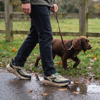 Zapatillas de trail para hombre - Zapatillas de running acolchadas para caminar y senderismo