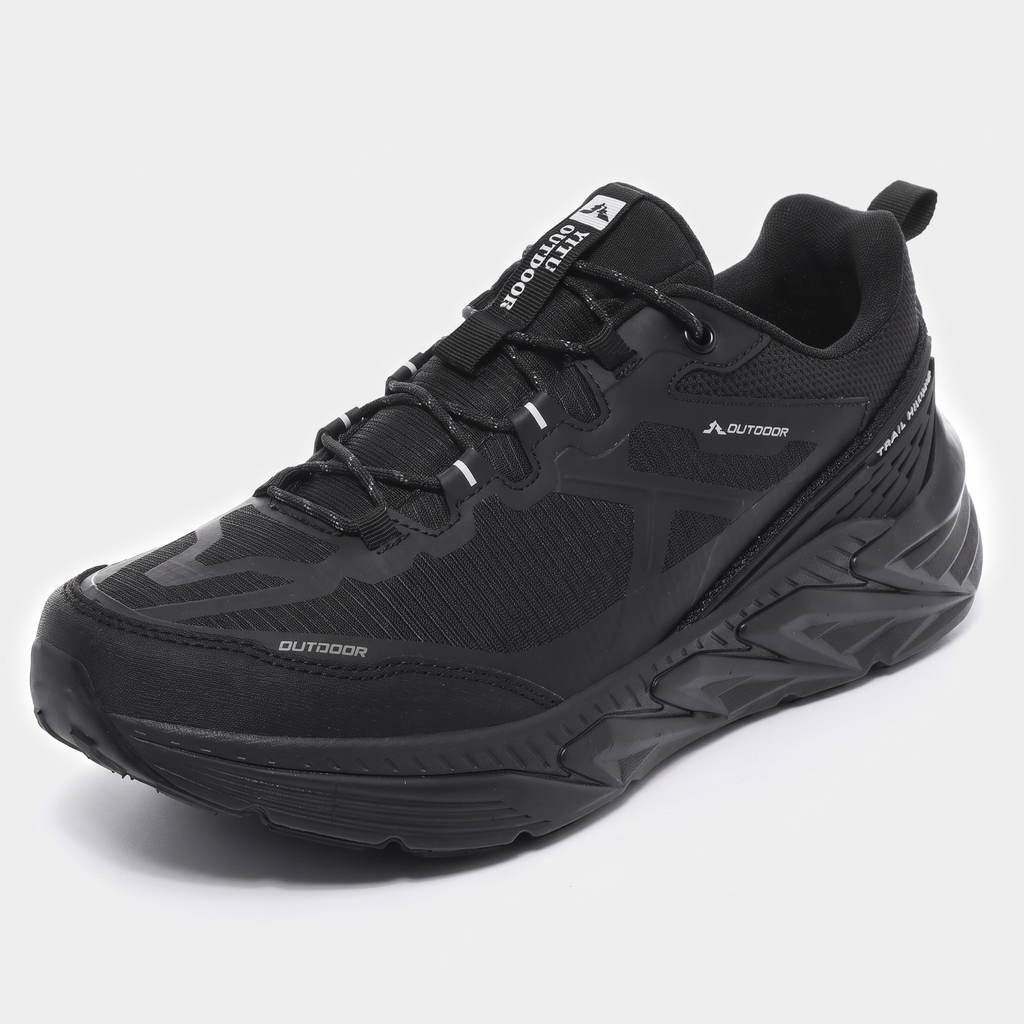 Zapatillas de trail para hombre - Zapatillas de running acolchadas para caminar y senderismo