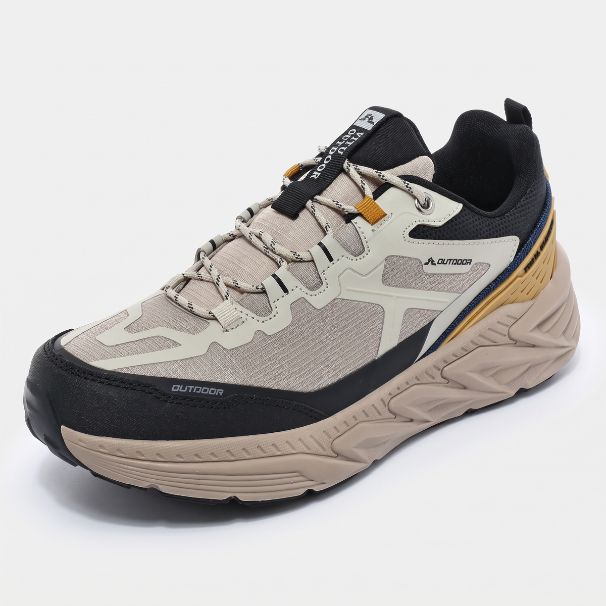 Zapatillas de trail para hombre - Zapatillas de running acolchadas para caminar y senderismo