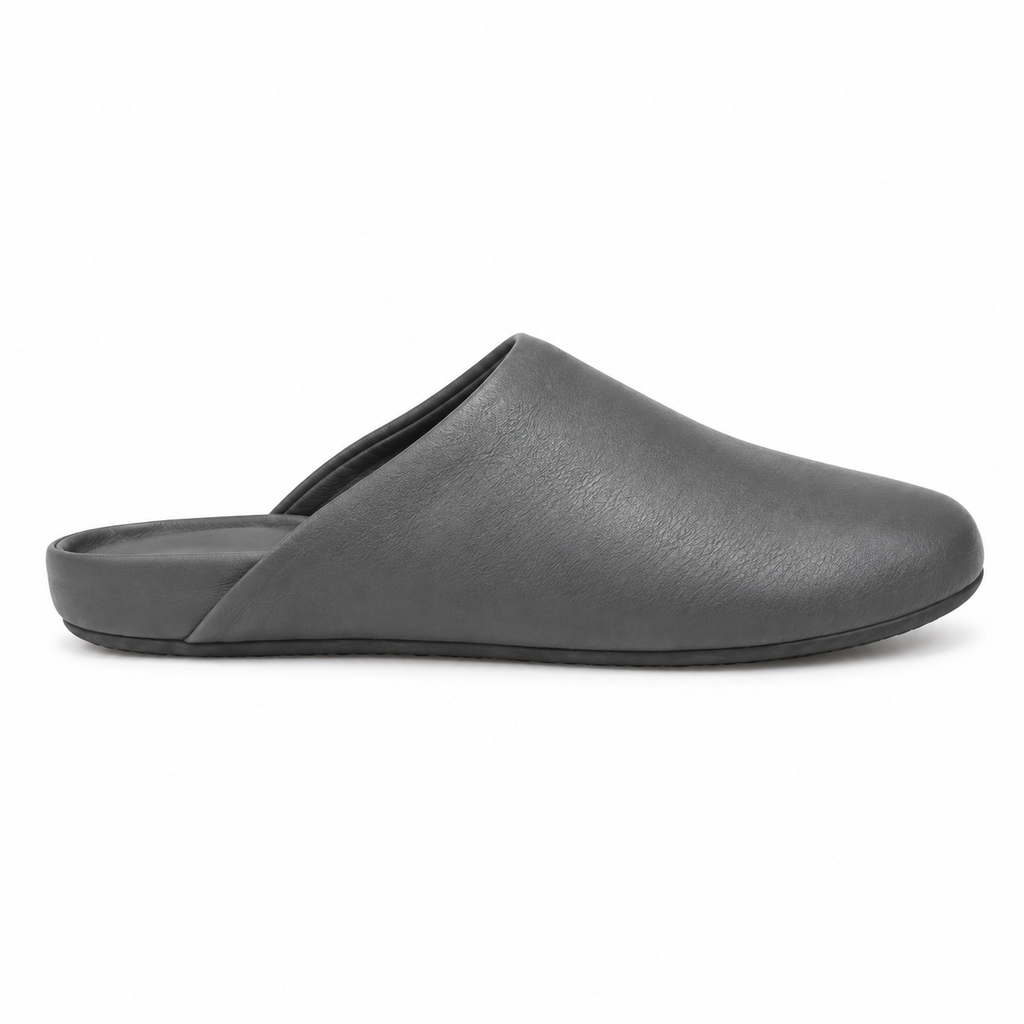 Zapatillas de estar por casa grises sin talón para hombre ORNISHOP