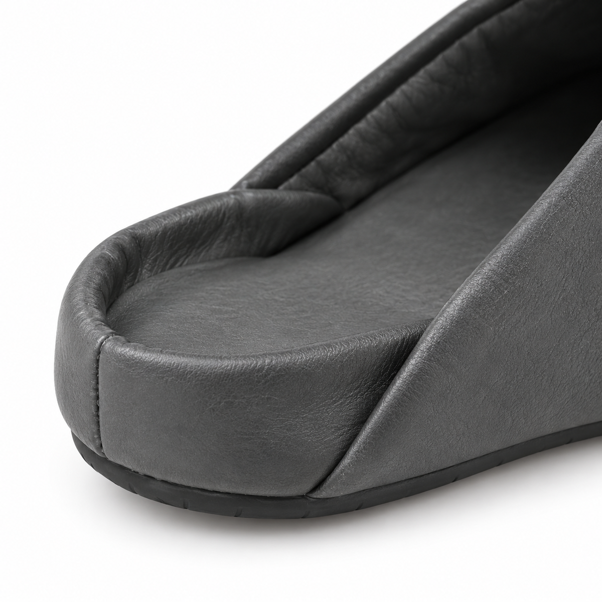 Zapatillas de estar por casa grises sin talón para hombre ORNISHOP