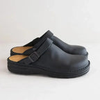 Zuecos cerrados de efecto piel con hebilla lateral, sin cordones, plantilla acolchada, para hombre y mujer, beige, marró