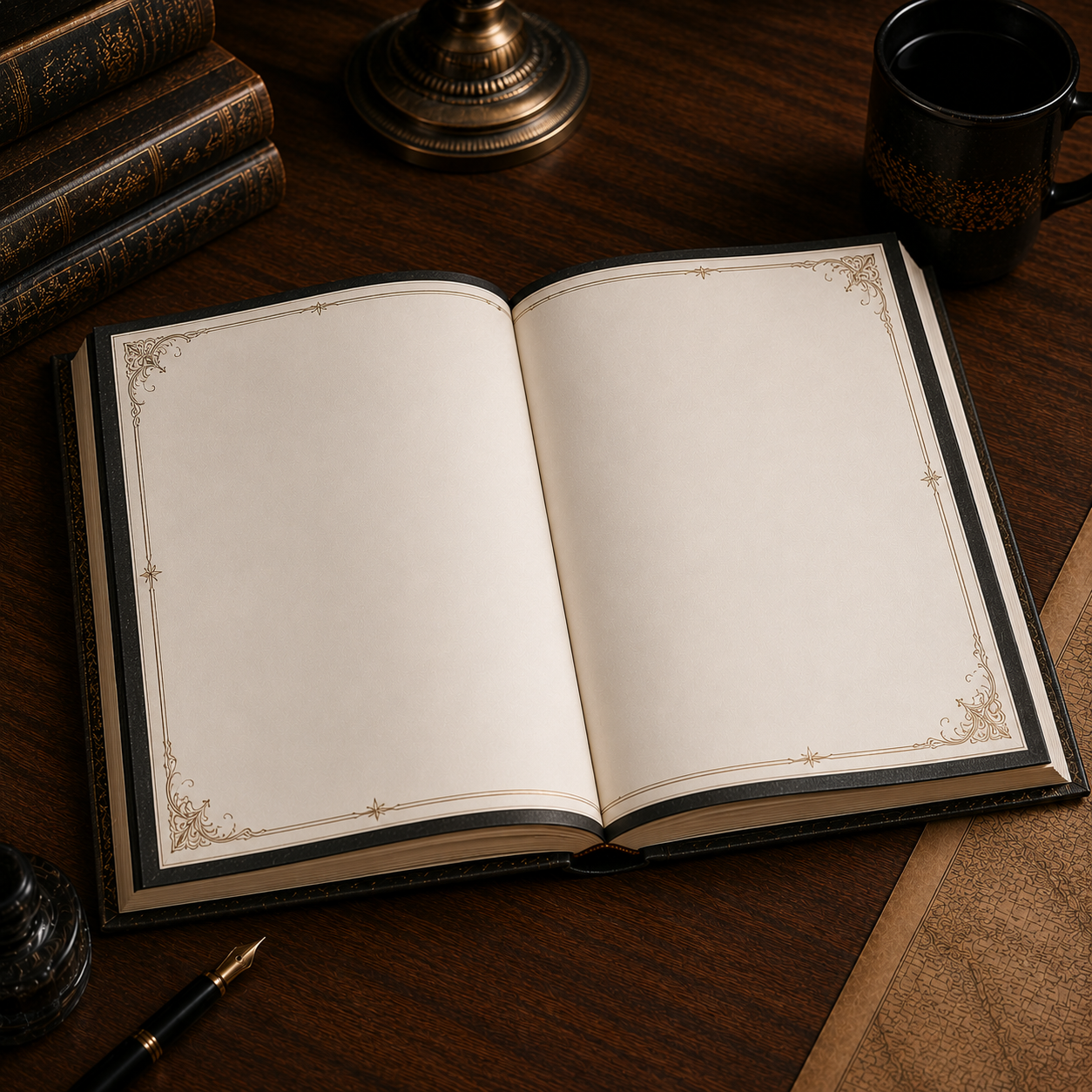Cuaderno Místico Titán Colosal Apocalíptico Estilo Vintage