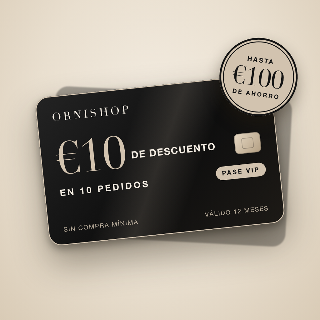Pase VIP Ornishop: €10 de descuento en 10 pedidos, hasta €100 de ahorro